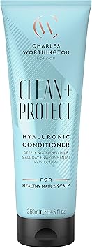 Charles Worthington Clean and Protect Hyaluronic Conditioner AntiResidue Conditioner 250 ml - Image 1