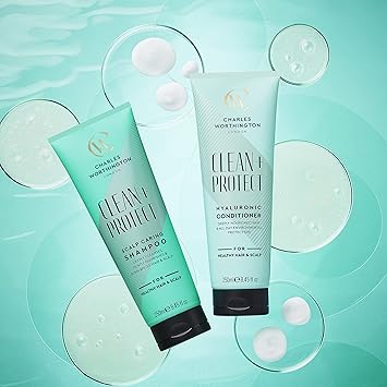 Charles Worthington Clean and Protect Hyaluronic Conditioner AntiResidue Conditioner 250 ml - Image 3
