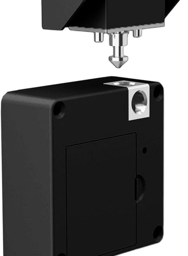 Black Electronic Cabinet Lock Smart Digital Keyless Drawer Security System With Battery Alarm - Image 1