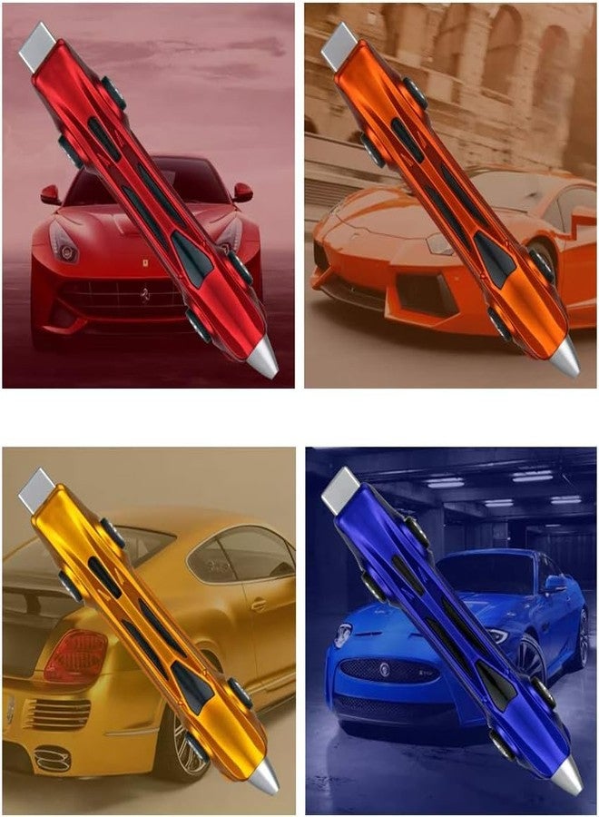 SHREE TECHNESH Racing Car shape Unique Design Return Gift Ball Pen for Kids & Office, Pack of 2 (Blue+Red) - Image 4
