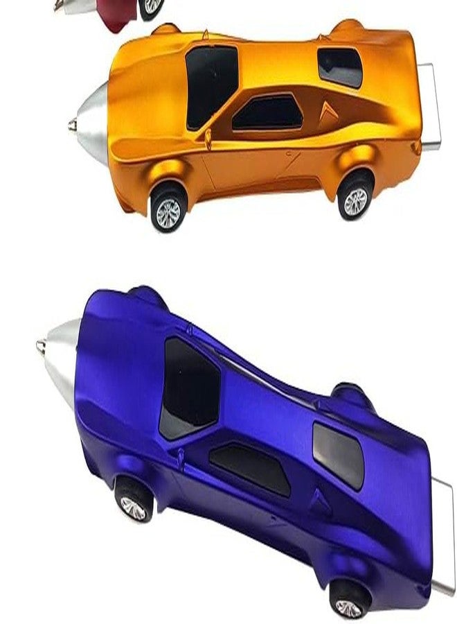 SHREE TECHNESH Racing Car shape Unique Design Return Gift Ball Pen for Kids & Office, Pack of 2 (Blue+Red) - Image 1