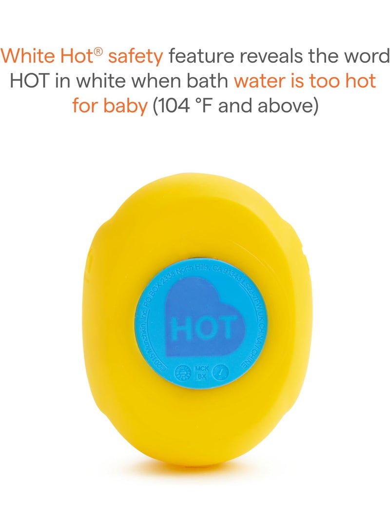Munchkin White Hot Ducky Heat Sensing Baby Bath Toy - Image 3