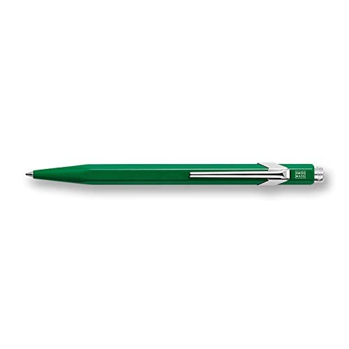 Caran d'Ache OfficeMarket Caran dAche 849 Metal Range Ball Pen Green with Green Cartridge 849018 - Image 3
