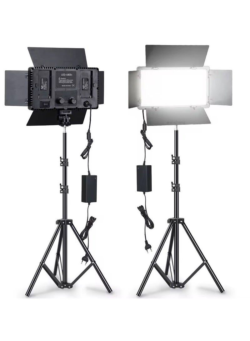 Professional Photo and Video Pro LED 600 Video Light for Photo Shooting | Video Production Light for YouTube Vlogging | TikTok and Insta Reels | Wedding Photography LED Light with Adjustable Brightness, Without Stand - Image 1