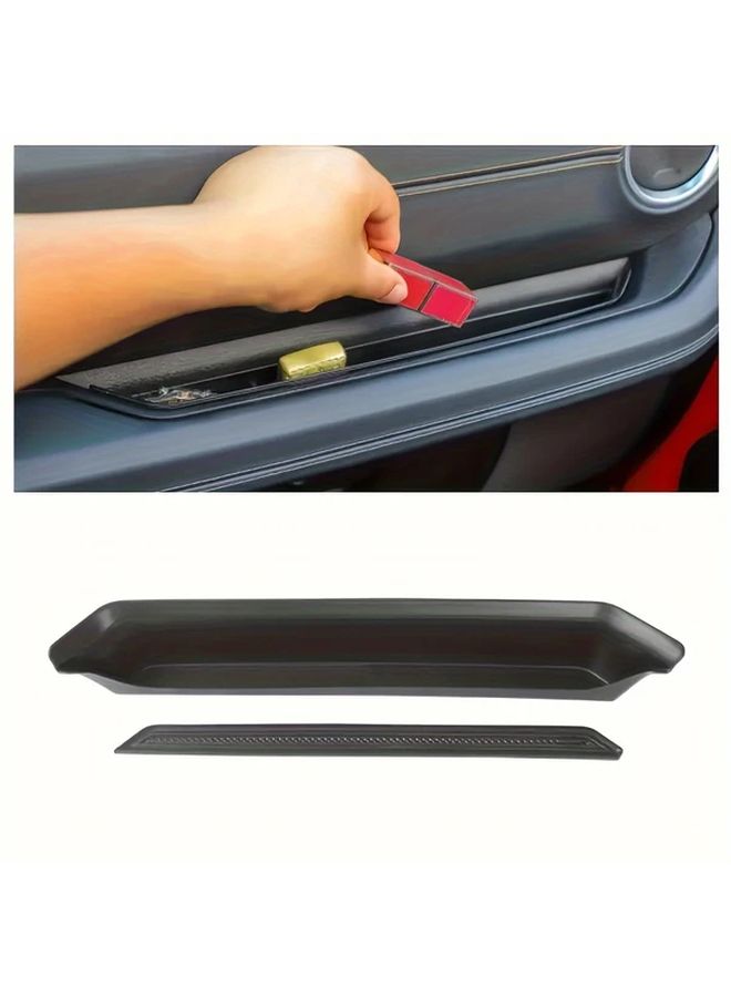 Jeep JL JT Armrest Organizer Tray ABS Material Passenger Side Console Storage Box - Image 5