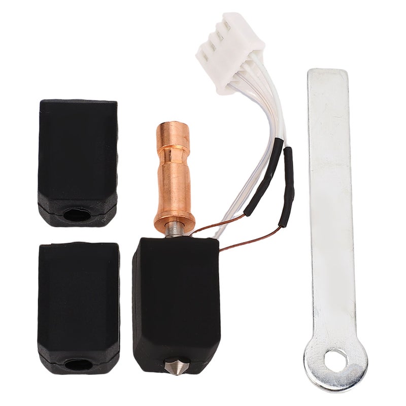 3D Printer Hot End Kit Replacement for Kobra S1 Hardened Steel Nozzle Ceramic Assembled Print Head Hot End Kit with 2 Silicone Cover 0.6mm / 0.024in - Image 1