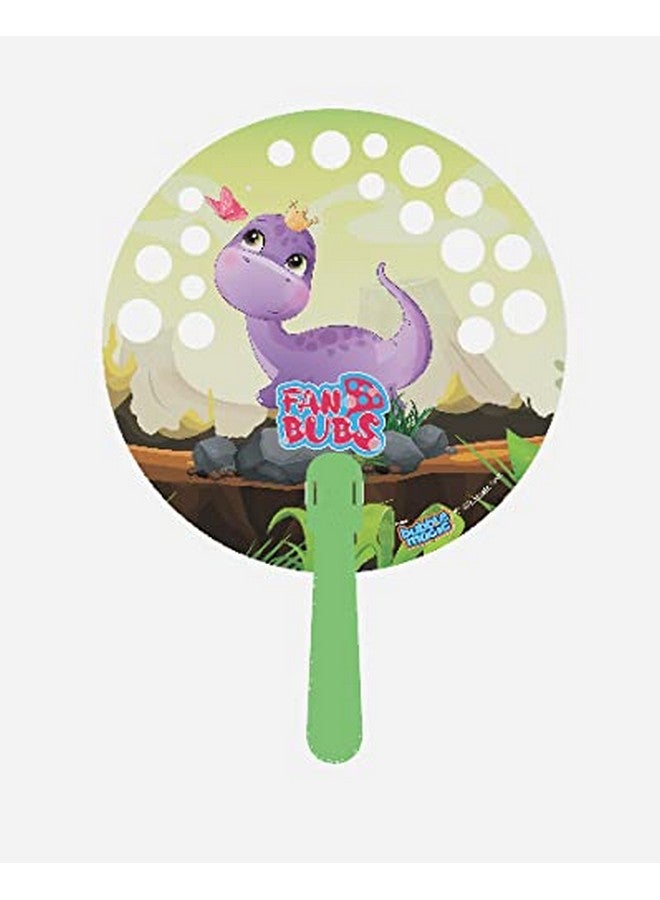 Bubble Magic Fan Bubs Dinosaur, Bubble Solution with Hand Fan for The Kids 3 Years and Above,Multicolor,FB50002 - Image 3