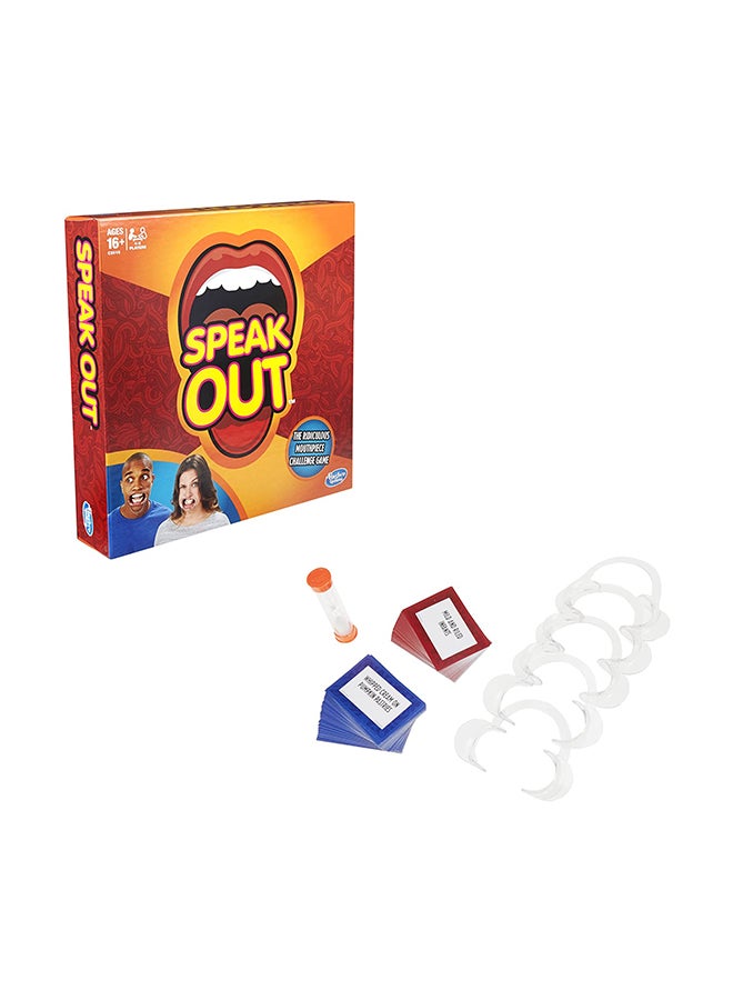 Speak Out 10 Ridiculous Voice Mouthpiece Challenge Party Double-Sided Card Game For Kids - Image 2