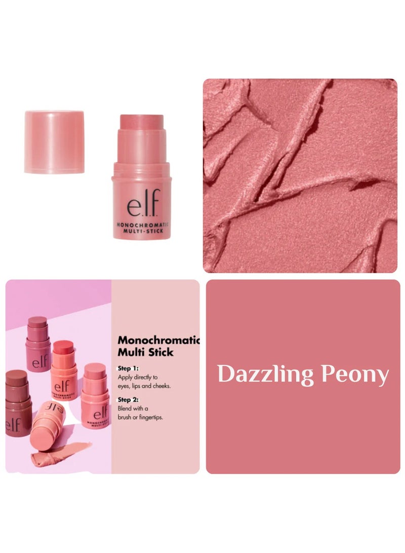 إلف ايلف احمر خدود كريمي ستيك DAZZLING PEONY - Image 2