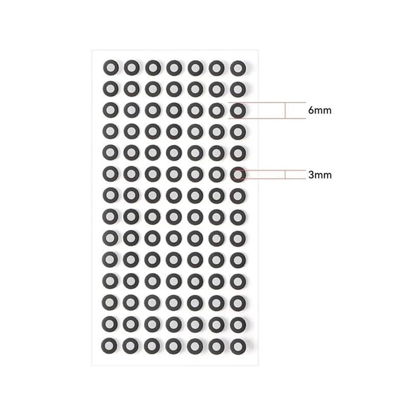 3D Scanner, 5pcs 3/6mm 3D Scan Markers for Tracking Point Reference,for Precise Optical Tracking - Image 2