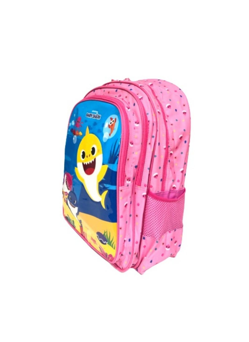 Pinkfong - Baby Shark Sea 14" Backpack - Image 1