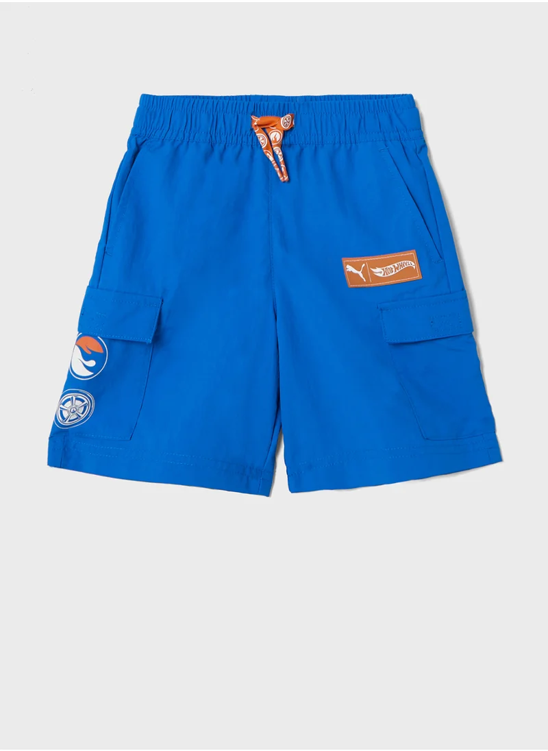 PUMA Kids Hot Wheels Relaxed Shorts