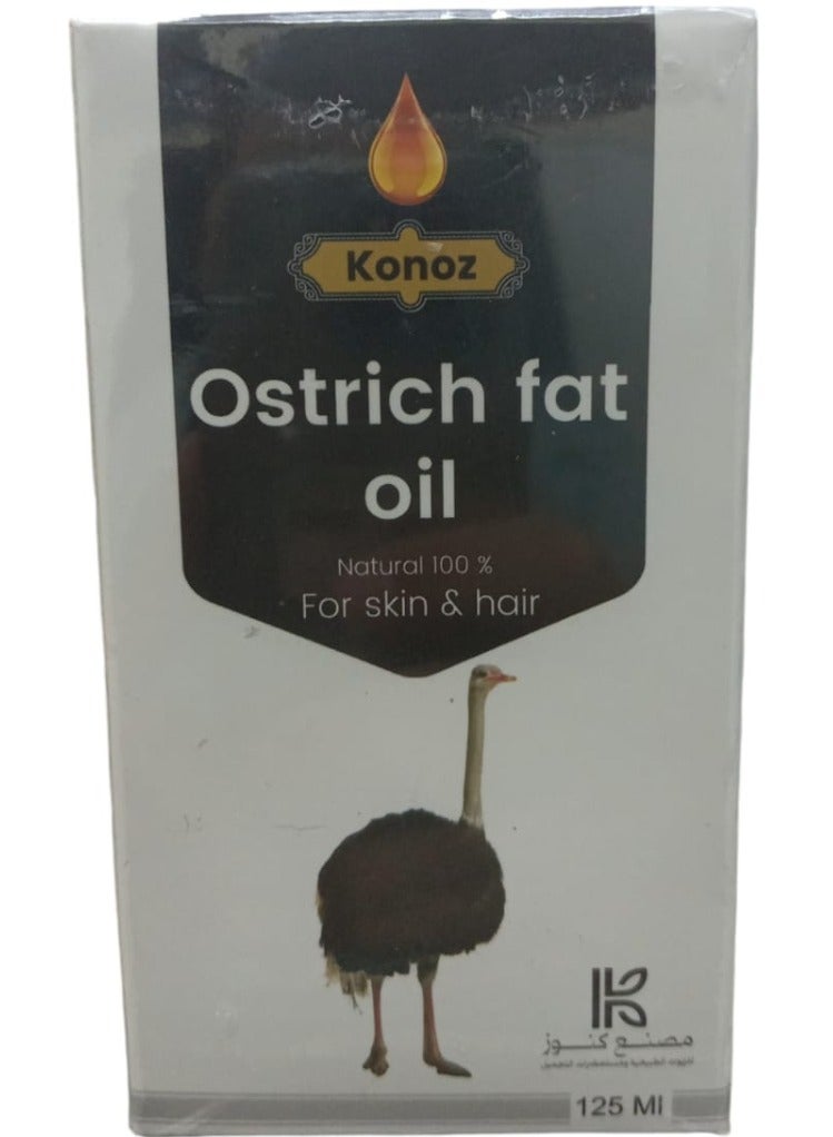 Konoz Ostrich Fat Oil Natural For Skin And Hair 125 ml Best