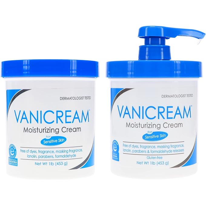 Vanicream Moisturizing Skin Cream for Sensitive Skin 1lb (Pack of 2)2 - Image 1