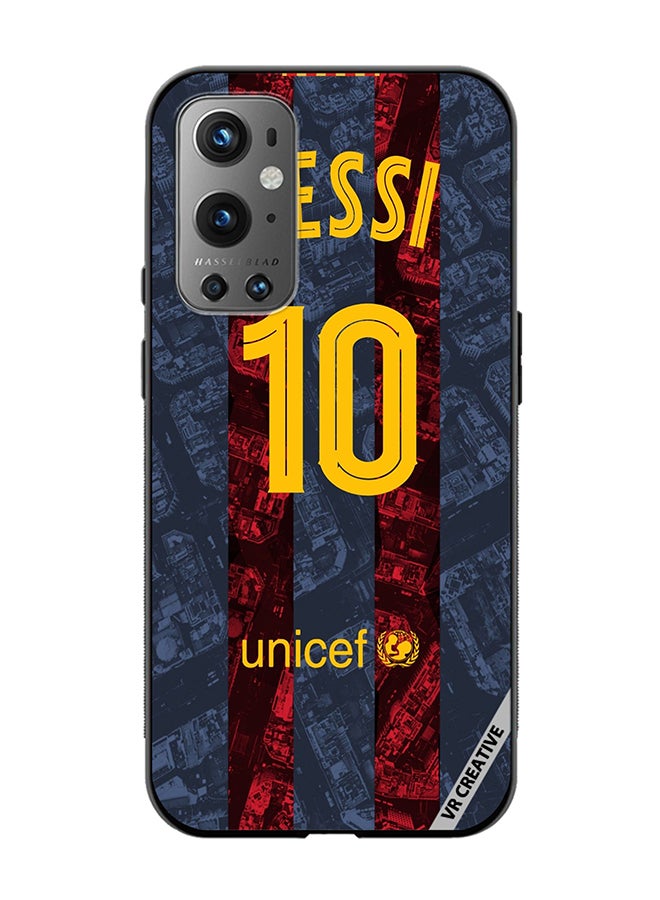 VR CREATIVE Protective Case Cover For OnePlus 9 Pro Messi Design Multicolour - Image 1