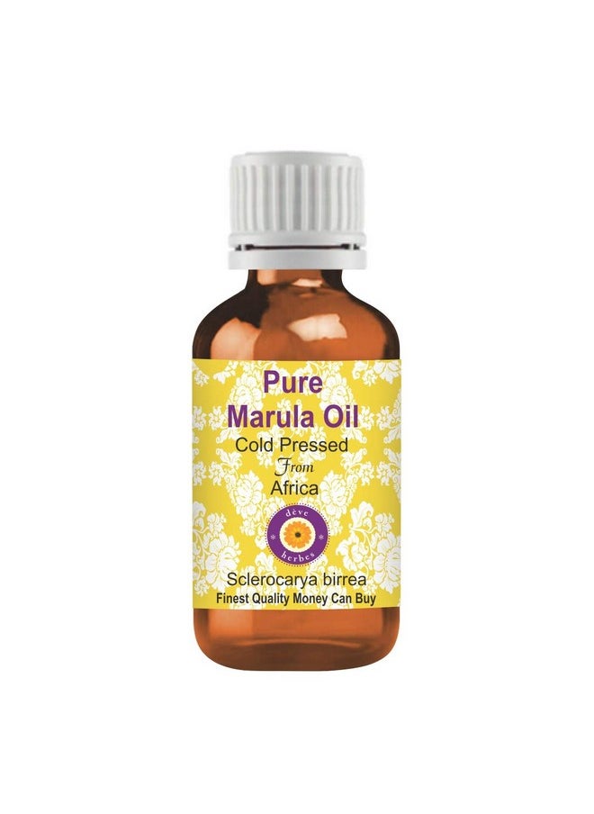Deve Herbes - Pure Marula Oil (Sclerocarya Birrea) Natural Therapeutic Grade Cold Pressed 5Ml - Image 1