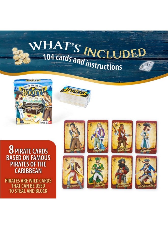 Continuum Games Don't Touch My Booty, The Pirate Plundering Party Game, Cover Your Buried Treasure, Easy to Learn Game for Kids, Teens and Adults Ages 5 and up - Image 5