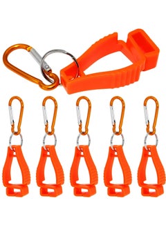 Oasisgalore 5 PCS Gloves Clips Glove Grabber for Work，Non Slip Glove Holder Clip for Guard Labor Worker  - Image 1