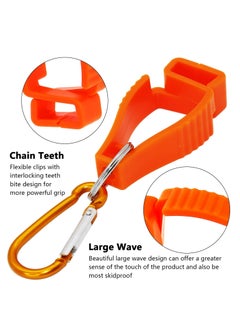 Oasisgalore 5 PCS Gloves Clips Glove Grabber for Work，Non Slip Glove Holder Clip for Guard Labor Worker  - Image 3