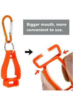 Oasisgalore 5 PCS Gloves Clips Glove Grabber for Work，Non Slip Glove Holder Clip for Guard Labor Worker  - Image 4