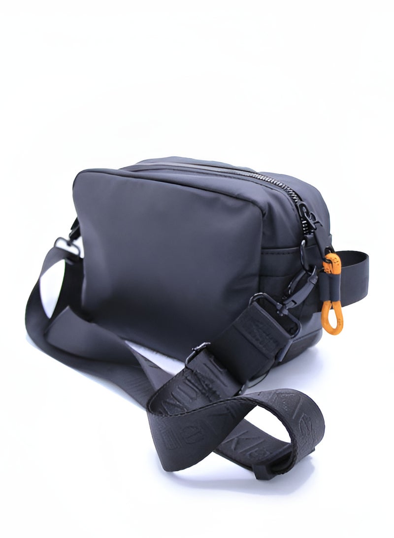 CALVIN KLEIN JEANS PLUS Calvin Klein Bag with Integrated USB Charging Port & Crossbody Strap - Black  - Image 3