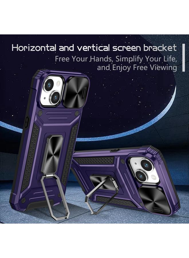 S-TOP Case For iPhone 15 Camshield Robot TPU Hybrid PC Phone Case - Image 5