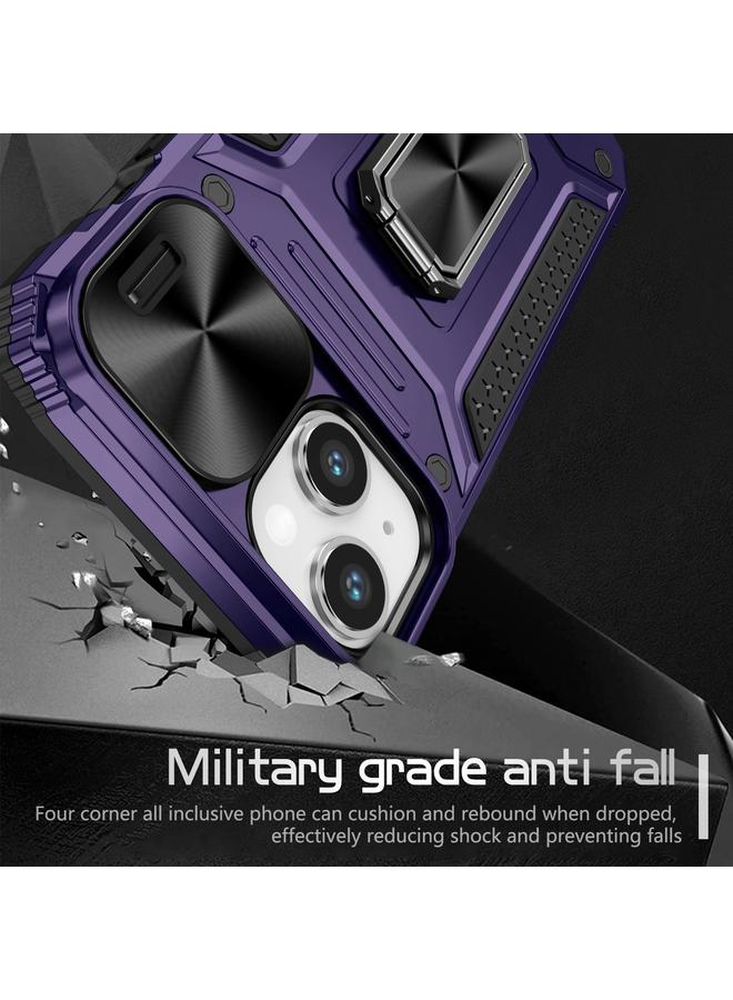 S-TOP Case For iPhone 15 Camshield Robot TPU Hybrid PC Phone Case - Image 3