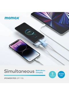 Momax Momax Power Bank PD3 20000mAh 22.5W - Black  - Image 5