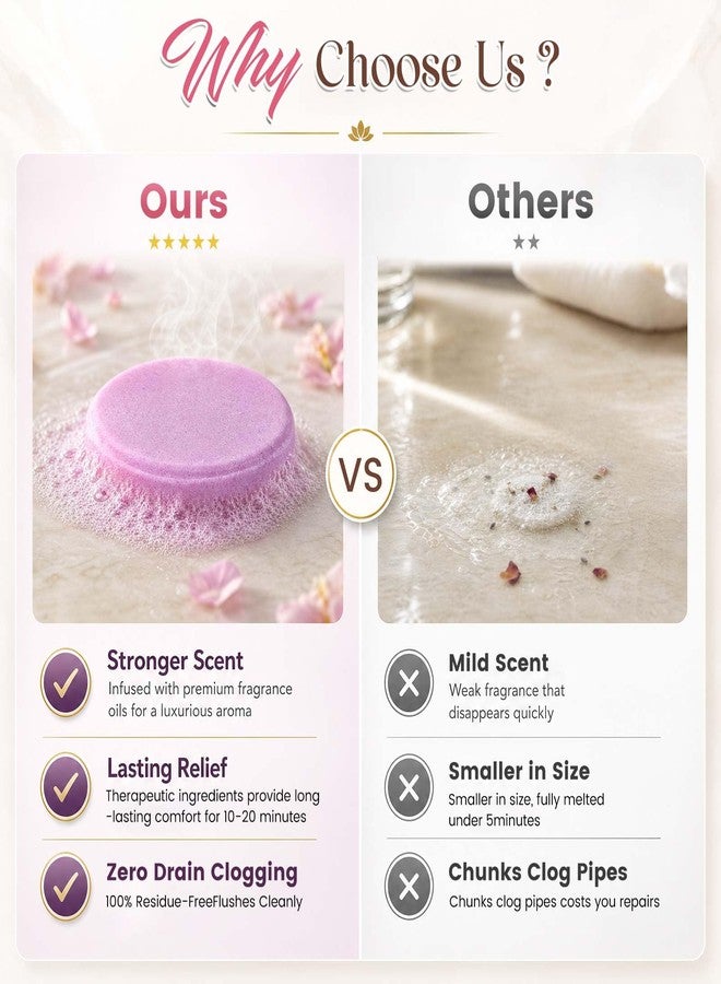 Qivatex Shower Steamers Aromatherapy, Long Lasting Essential Oil Spa, Women Gift - Image 5