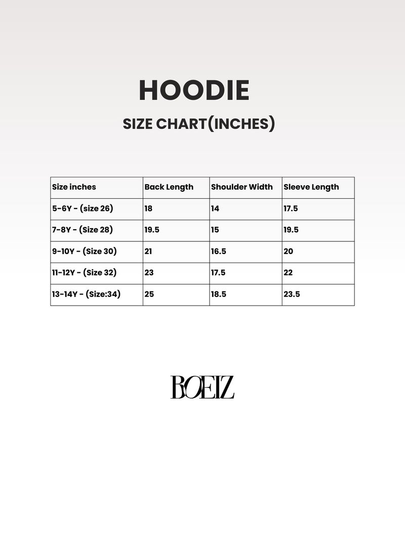 Boeiz Stylish Olive Green Color Hoodie for Boys - Image 3