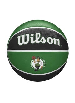 ويلسون ويلسون NBA تكريم فريق BSKT BOS Celtics، مقاس للبالغين، أخضر وأسود  - Image 1