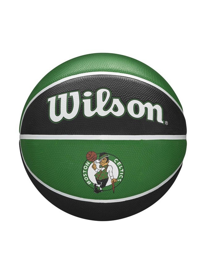ويلسون NBA تكريم فريق BSKT BOS Celtics، مقاس للبالغين، أخضر وأسود - Image 1