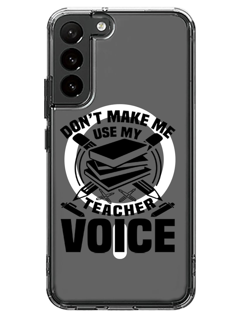 Theodor Magnetic Case for Samsung Galaxy S23 6.1-inch Compatible with MagSafe Wireless Charging, Shockproof Phone Bumper Cover Teacher Voice copy - Image 1