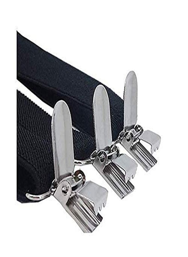 CLOTHERA Adjustable Elastic Y Back Style Suspenders for kids above 5yrs onwards (Black) - Image 2