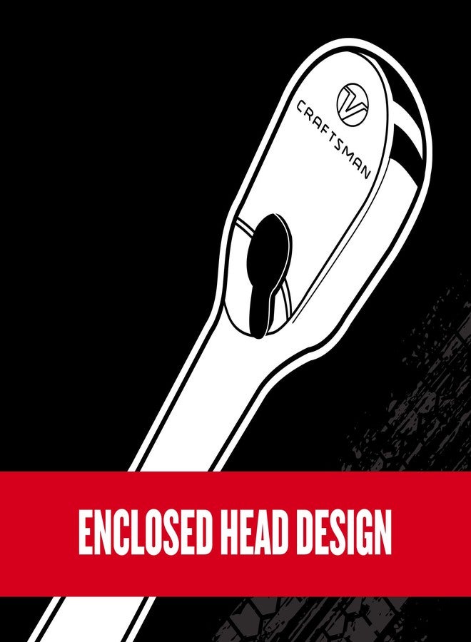 CRAFTSMAN V-SERIES Ratchet, 1/4 Inch Drive, 80-Tooth, Comfort Grip (CMMT86304V) - Image 3