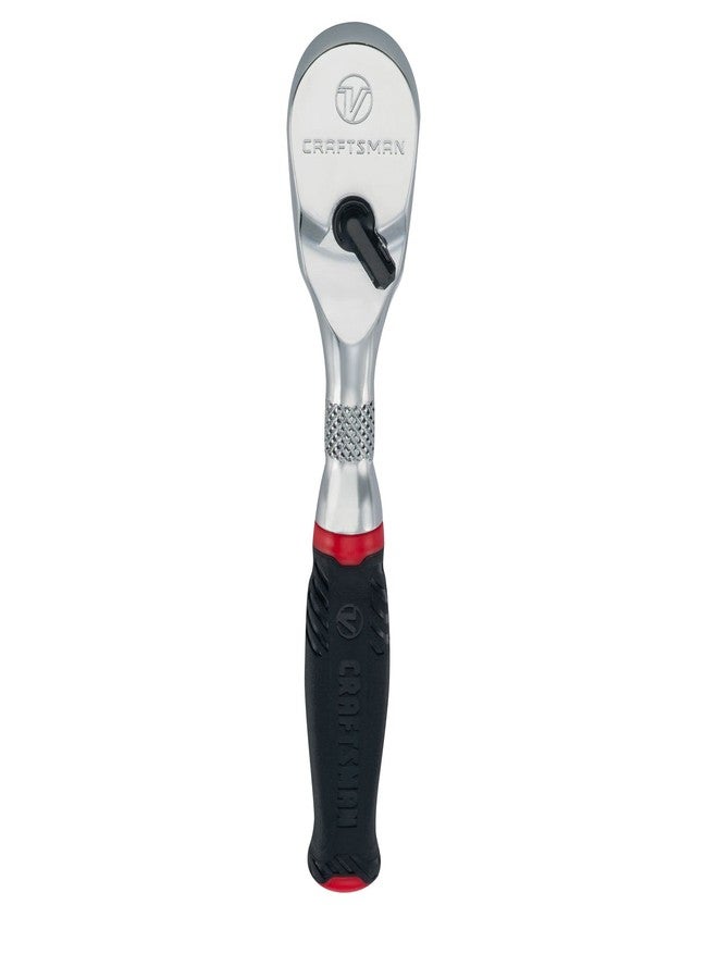 CRAFTSMAN V-SERIES Ratchet, 1/4 Inch Drive, 80-Tooth, Comfort Grip (CMMT86304V) - Image 1