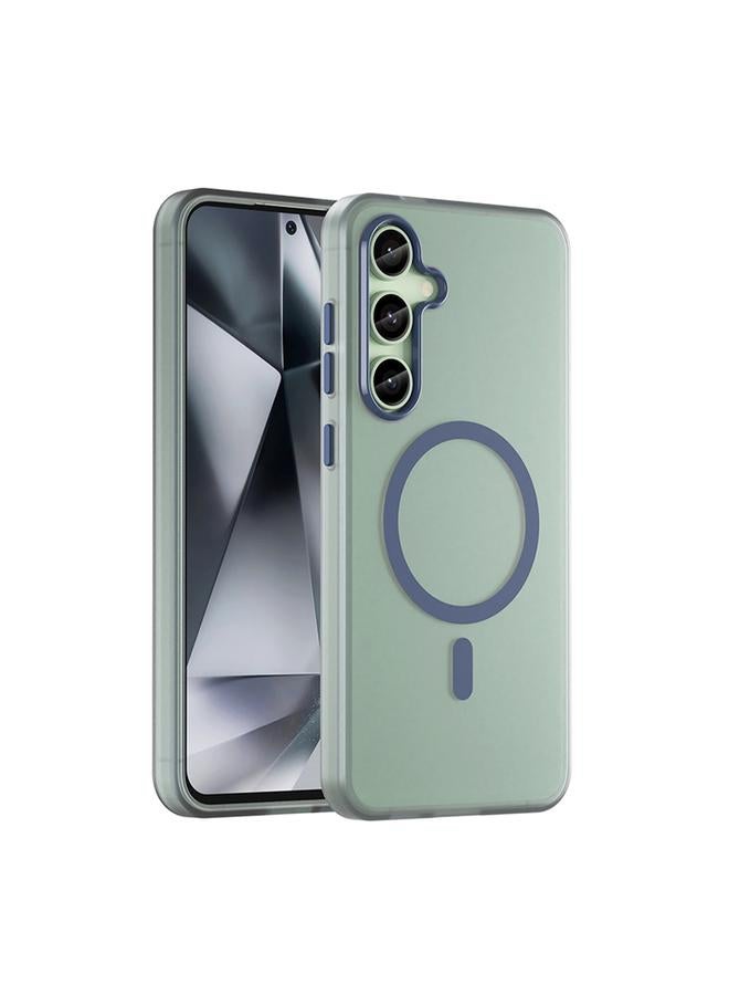 The Bros Case For Samsung Galaxy S24 FE 5G MagSafe Frosted Translucent TPU + PC Full Coverage Phone Case