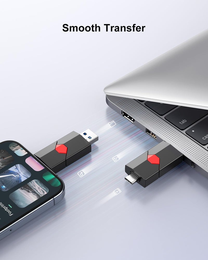 KOOTION 5-Pack USB C Pen Drive 32GB, Ultra Dual Flash Drive Type C 32GB, Memory Stick Type C OTG USB C Drive Storage for Android, PC,Tablet - Image 4