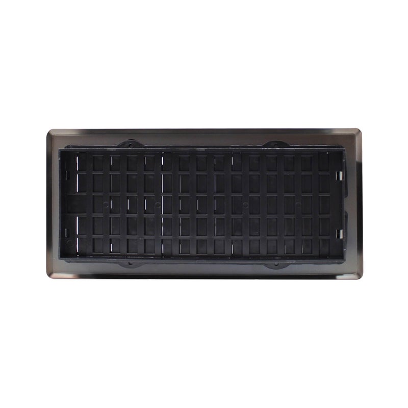 Decor Grates (4-Pack) AJH410-RB Oriental Floor Register, 4x10 Inches, Rubbed Bronze Finish - Image 5