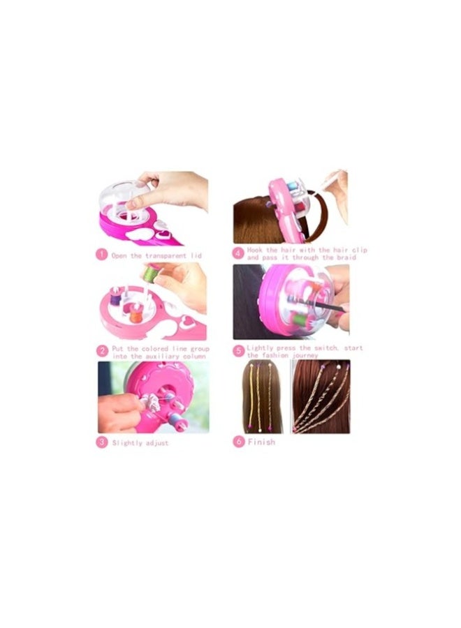 Electric Ceramic Hair Braider,Hair Styling DIY Convenient Twist Braid Hair Braiding Tool for Girl's Headdress - Image 5