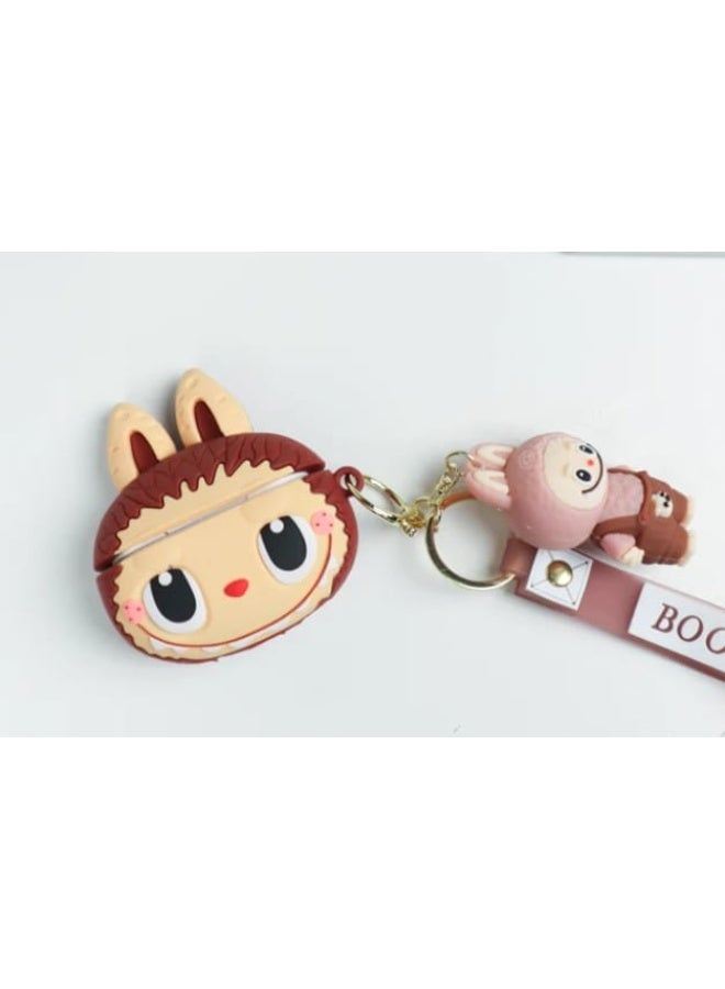 AirPods Pro 3 Silicone Protective Case with Carabiner - Image 2