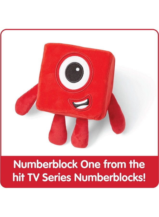 hand2mind Numberblocks One Plush, Small Plush Toys, Cute Plushies, Stuffed Toys, Numbers For Toddlers, Preschool Learning Math Toys, Kids Birthday Gifts, Stocking Stuffers For Kids 3-5 - Image 2