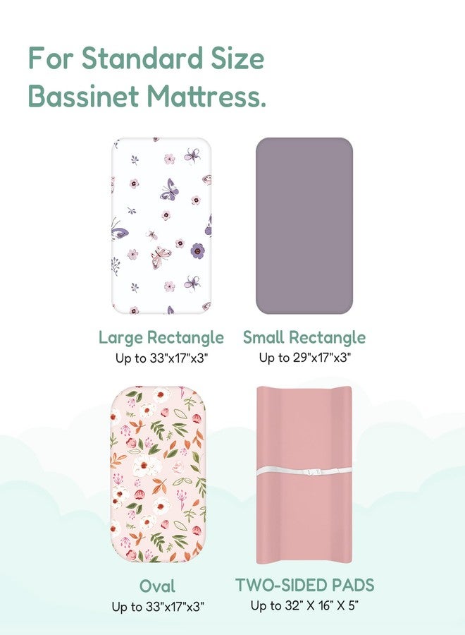 TotChill Extra Stretchy Changing Pad Cover, Ultra Soft Premium Jersey Knit Changing Pad Sheets, Unisex for Boys Girls, Fits All Standard Changing Tables/Dresser Tops - 2 Pack - Image 3