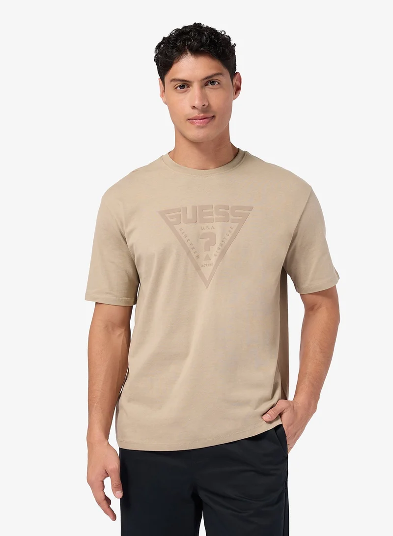 جس تيشيرت أزها بياقة دائرية