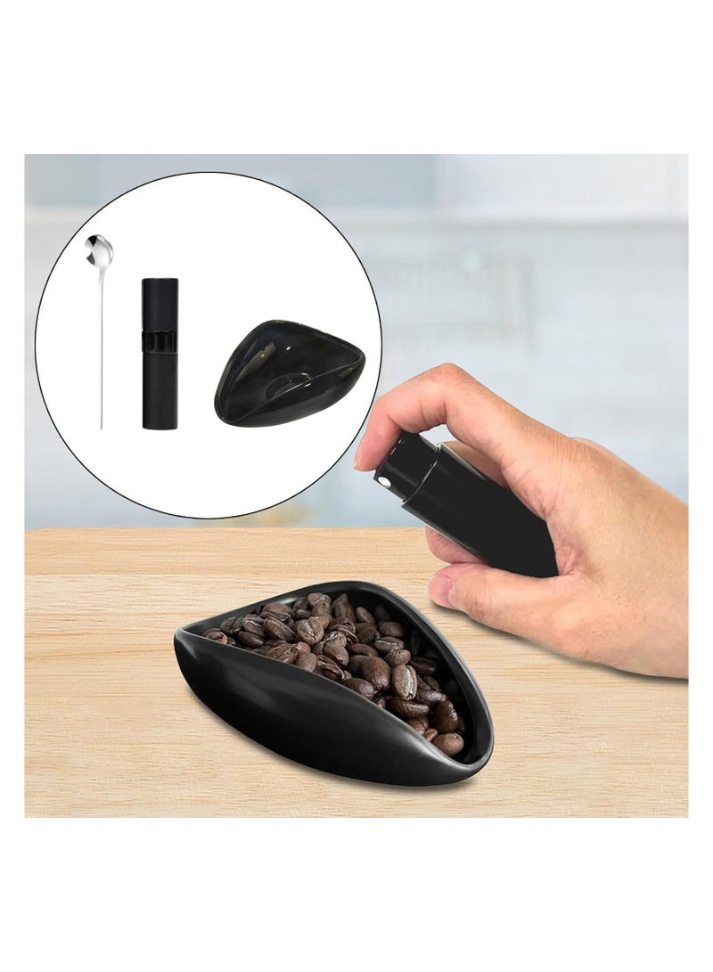 دان كولين علبة كمية حبوب القهوة ، رذاذ حبوب القهوة وملعقة القهوة 3 مجموعات - Image 4