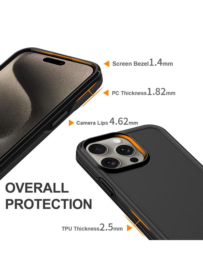 Zaboon Case For iPhone 12 Pro Max Shockproof MagSafe Armor PC Hybrid TPU Phone Case - Image 4