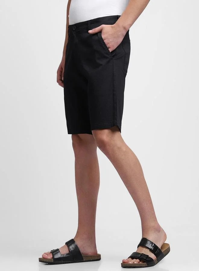 Dennis Lingo Dennis Lingo Mid-Rise Slim Fit Chino Shorts