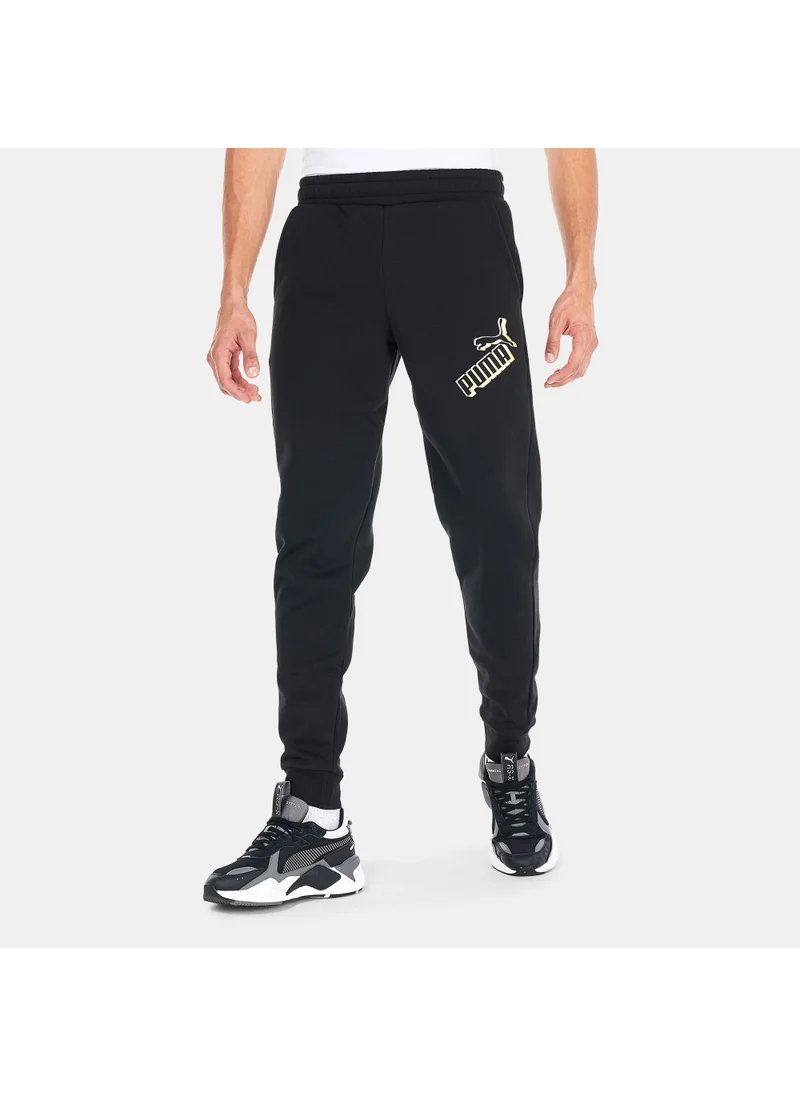 PUMA Men's Essentials+ Big Logo Sweatpants