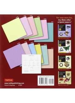 Origami Paper - Pastel Colors - 6 3/4" - 48 Sheets: Tuttle Origami Paper: High-Quality Origami Sheets Printed with 6 Different Colors: Instructions for 6 Projects Included  - Image 3