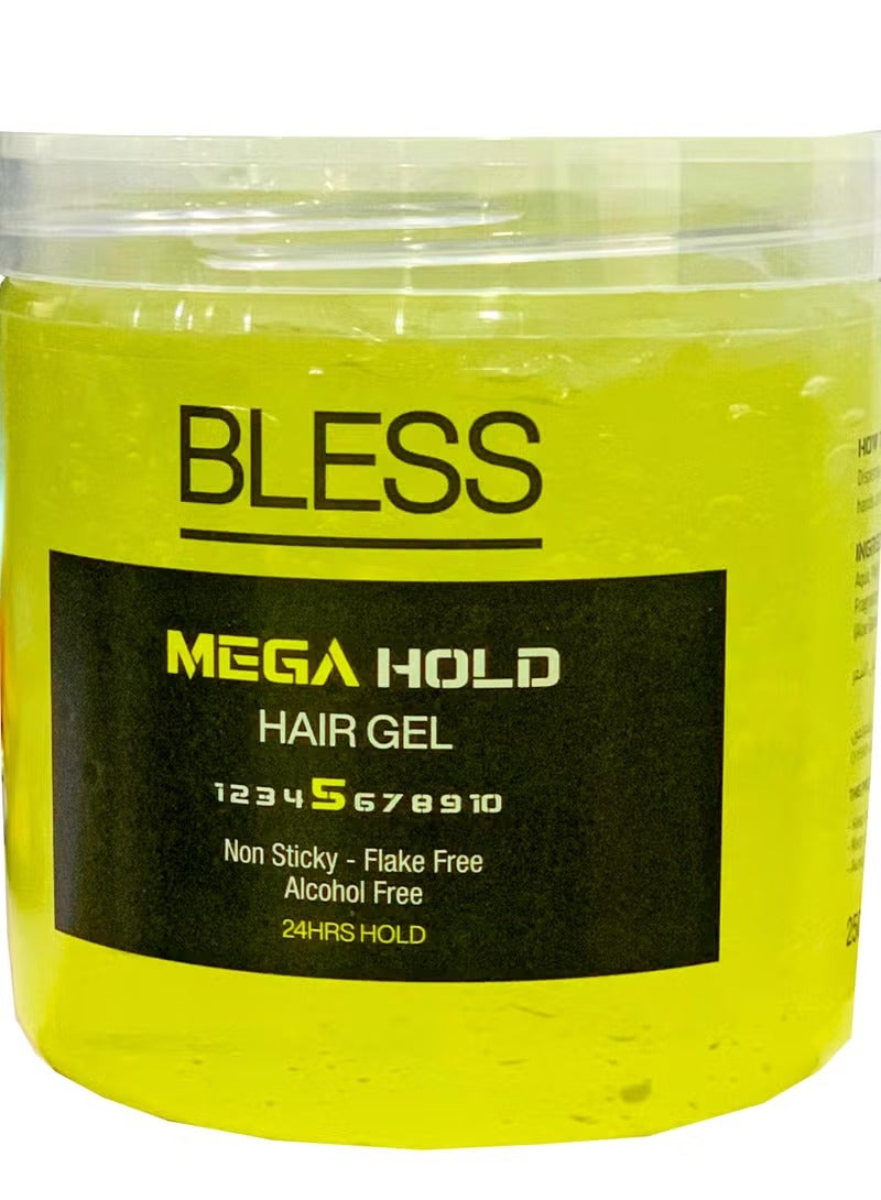 بليس جل الشعر ميجا هولد - 250 مل